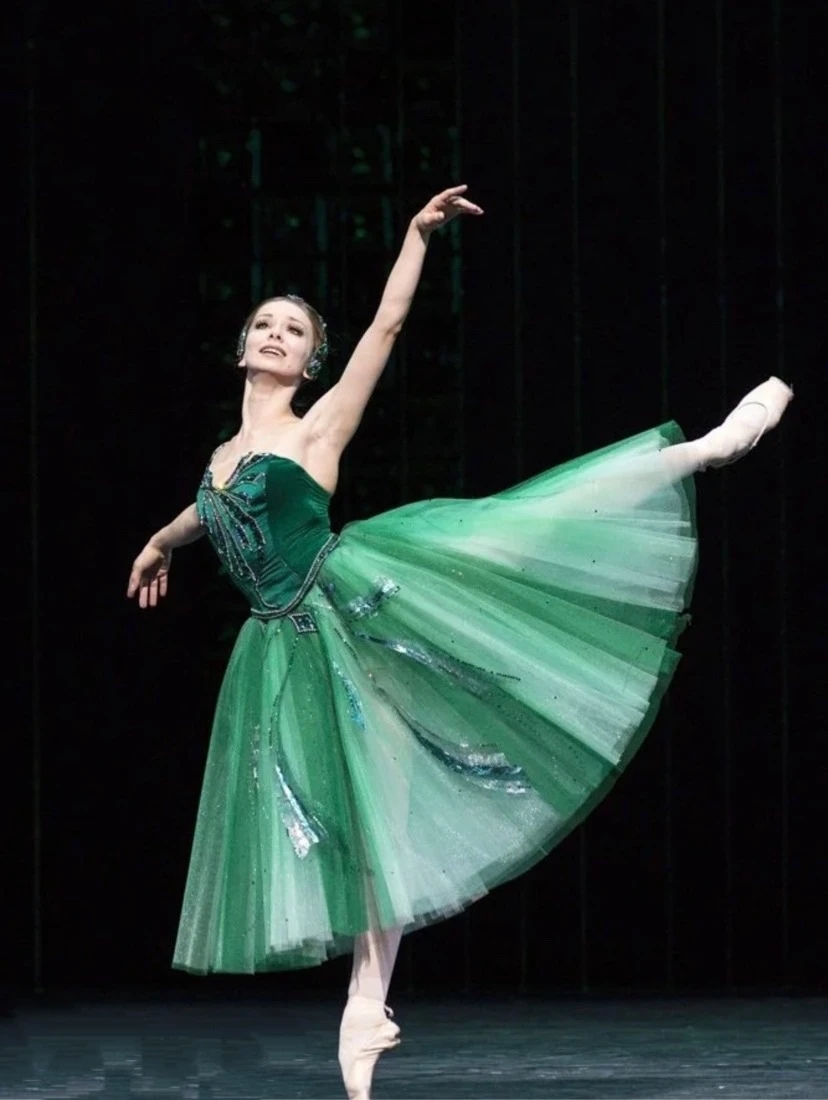 Women'S Green Formal Wear - Children Ballet Skirt Swan Lake Performance