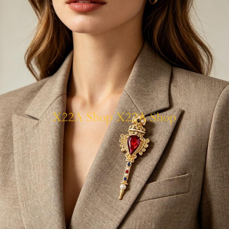 Unique Retro Magical Wand Broo - Formal Wear Jewelry For Women review and price