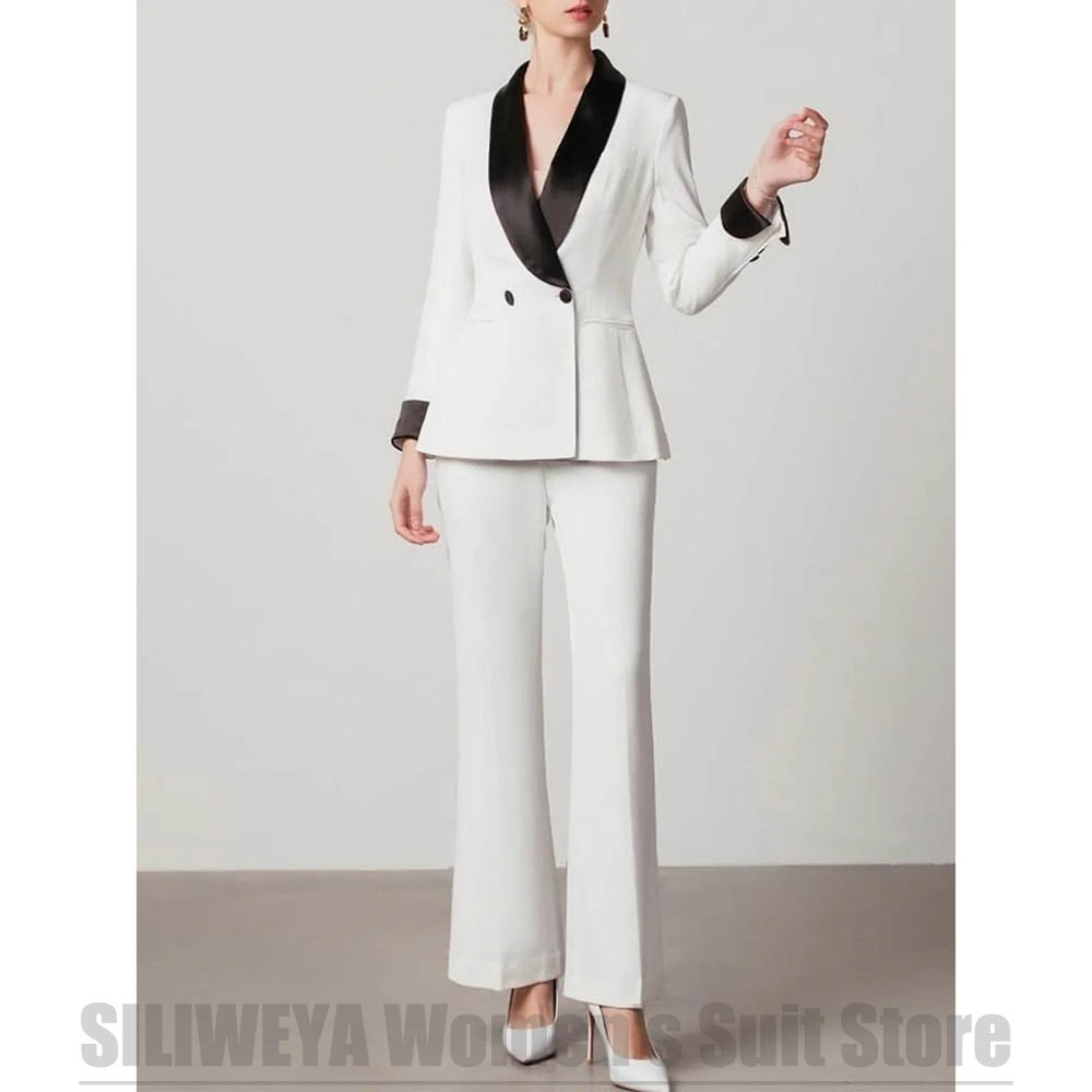 White Women's Double Breasted  - Women Formal Wear White Shirt review and price