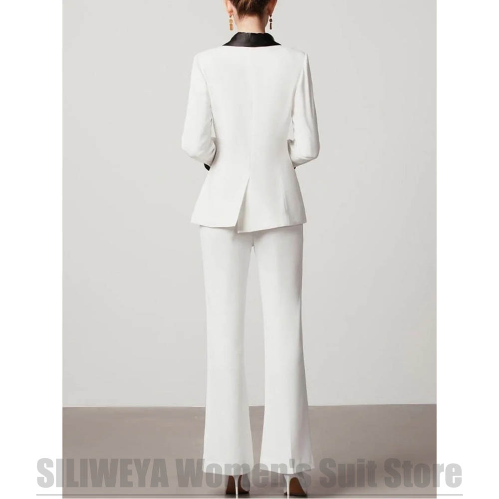White Women's Double Breasted  - Women Formal Wear White Shirt review and price