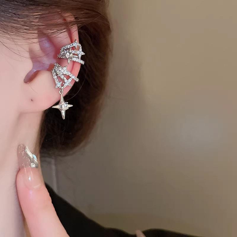 Non Pierced Minimalist Zircon  - Formal Wear Jewelry For Women review and price