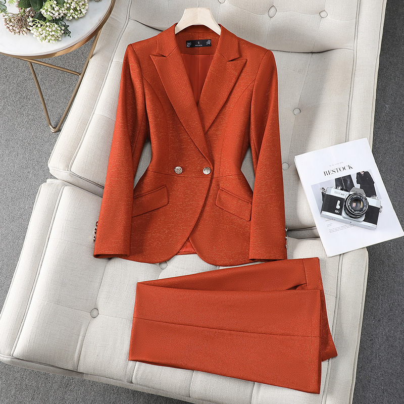 Autumn Winter Ladies Pant Suit - Formal Winter Wear Women Jacket review and price