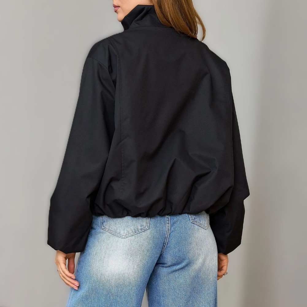 Womens Casual Stand Collar Jac - Formal Winter Wear Women Jacket review and price