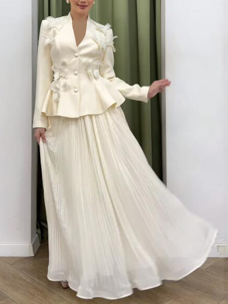 TWOTWINSTYLE Elegant Two Piece - Women Formal Wear Set review and price