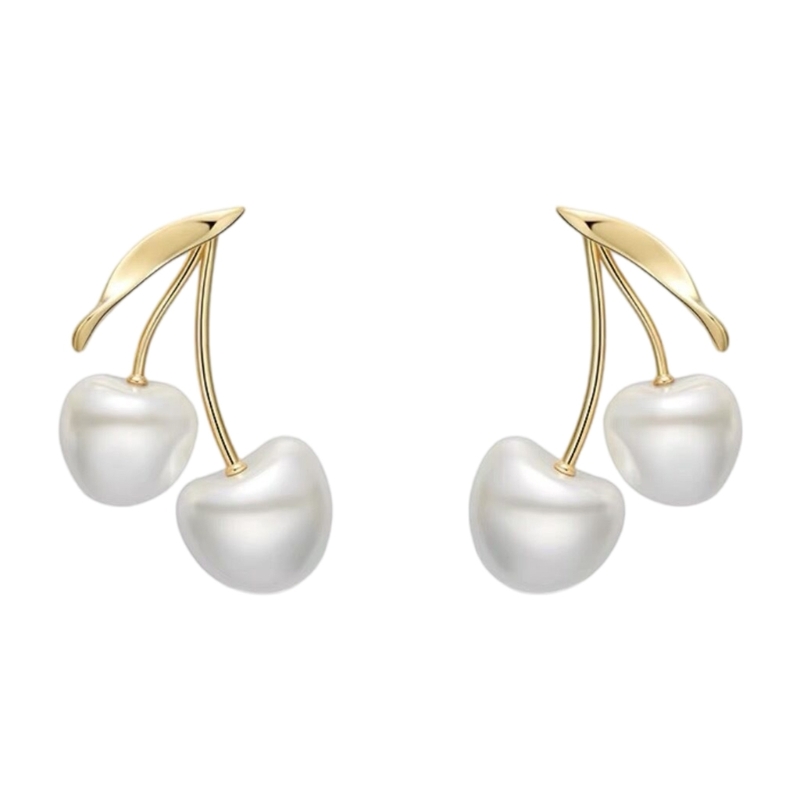 Cherries Blossom Pearls Ear Je - Formal Wear Jewelry For Women review and price