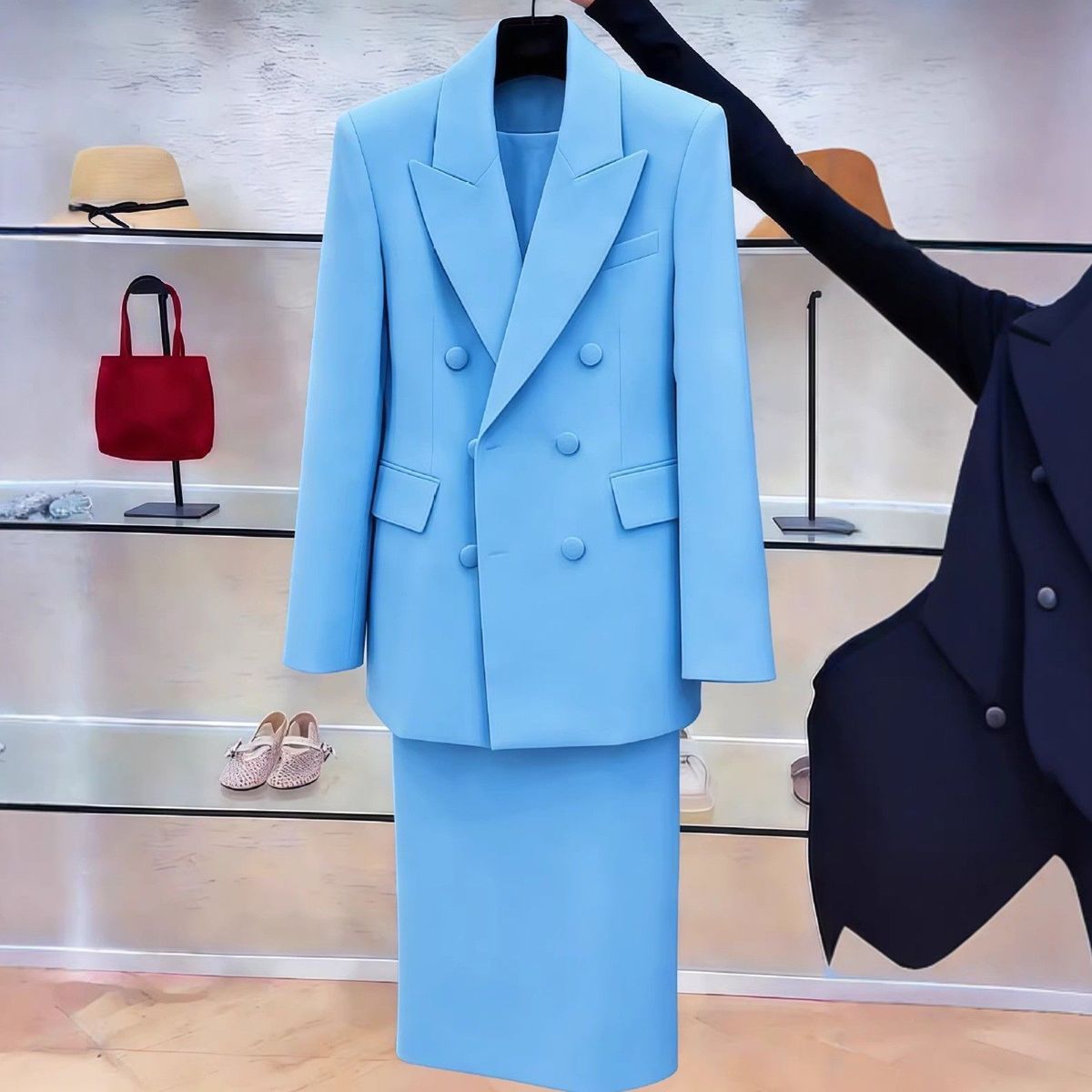 White Blazers Suits Set For Wo - Women Formal Wear Set review and price