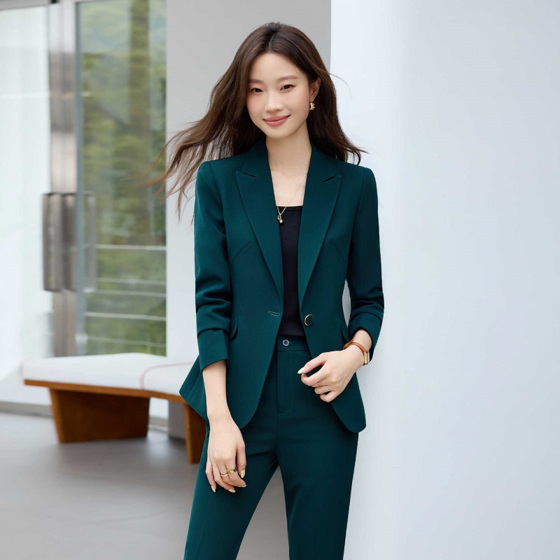 High-end Elegant Women's Suit  - Women Formal Wear White Shirt review and price